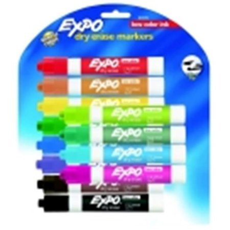 EXPO Expo Fine Tip Low Odor Non-Toxic Dry Erase Marker; Pack 12 389847